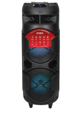 Parlante/Torre de sonido bluetooth 5000W AW-T600D-SN Aiwa