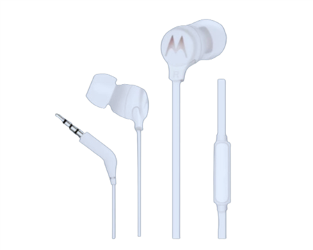 Auricular Earbuds 3-S White Motorola
